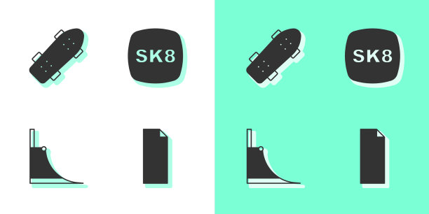 在滑板公园里设置抓地带图片下载