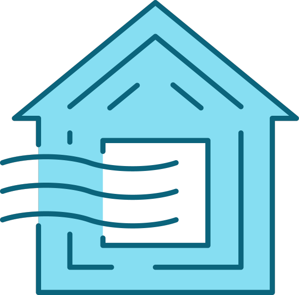 家居通风色线图标可编辑stroke图片下载