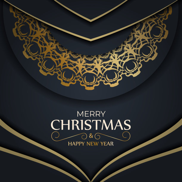 节日宣传册圣诞快乐，新年快乐图片下载