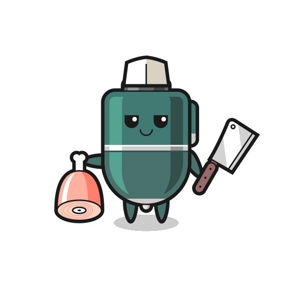 圆珠笔角色扮演屠夫图片下载