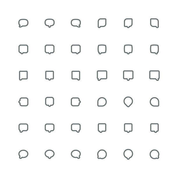 气泡图标图片下载