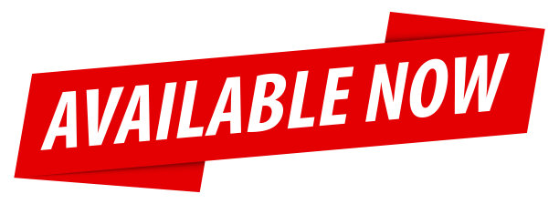 现在可用-横幅，演讲气泡，标签，丝带模板。向量股票插图图片下载