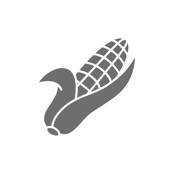 玉米穗轴蔬菜灰色图标图片下载