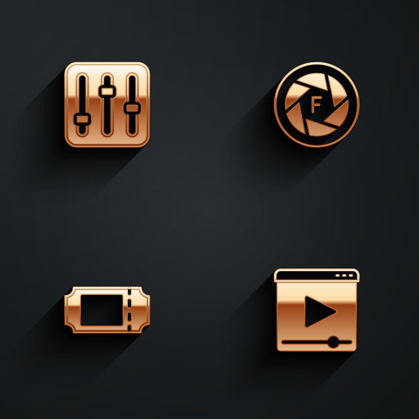 设置混音器控制器相机快门电影院图片下载