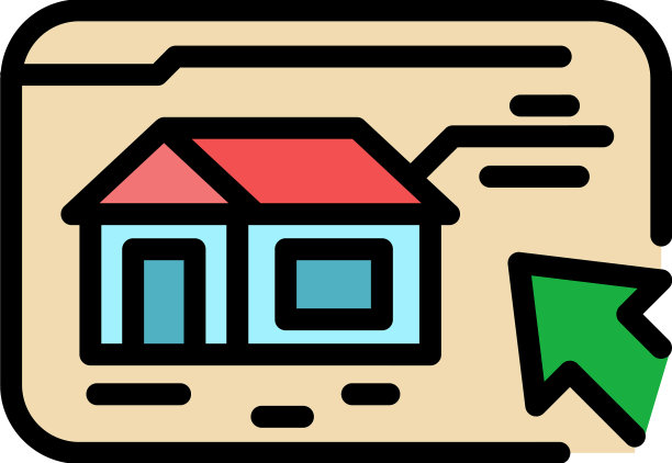 在线选择主页图标颜色轮廓图片下载