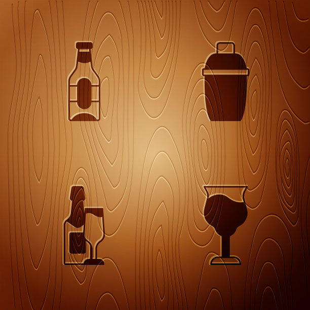 红酒，啤酒瓶，香槟，还有图片下载