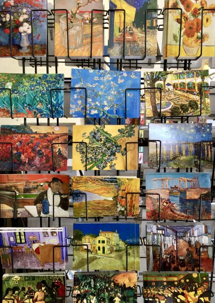 阿尔勒的纪念品商店，明信片图片下载