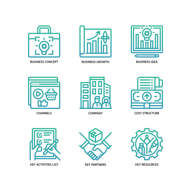 业务模型画布图标设置图片下载