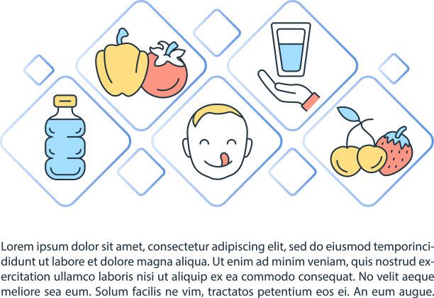 身体水位支持概念线图标图片下载