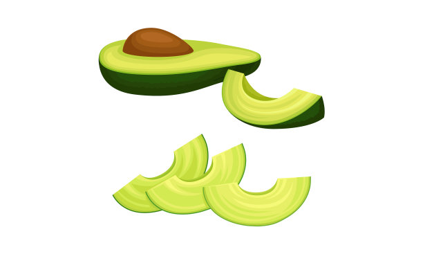 鳄梨或鳄梨为大的可食用浆果图片下载