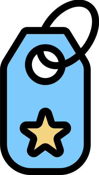 钥匙饰品图标颜色轮廓图片下载