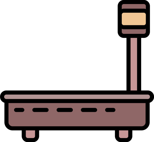 大比例尺图标颜色轮廓图片下载