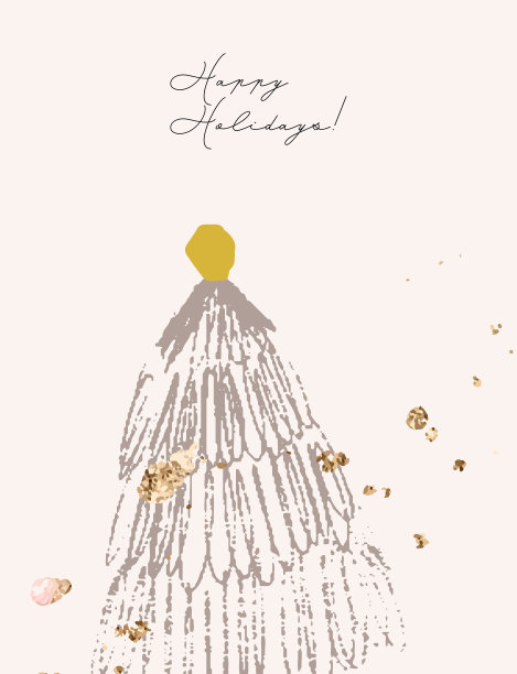 一套别致的圣诞贺卡或图片下载