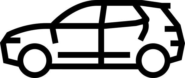 SUV汽车线条图标图片下载