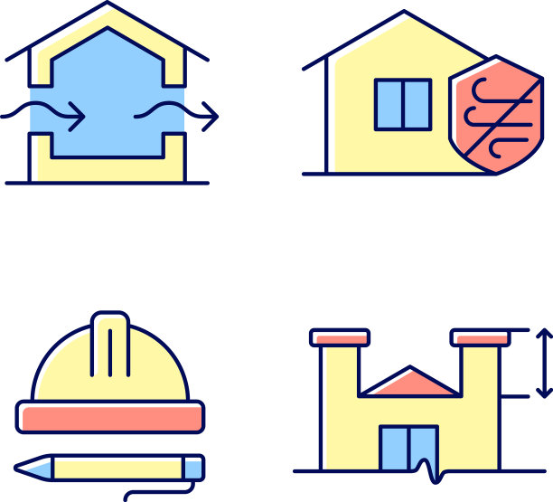 住宅建筑标准RGB颜色图片下载