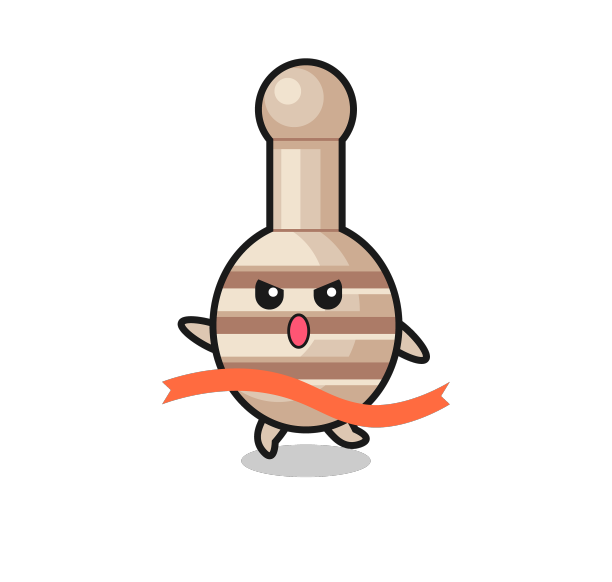 可爱的蜂蜜勺快到终点了图片下载