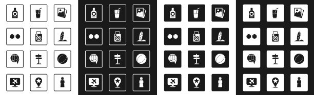 设置相机眼镜防晒喷雾瓶图片下载