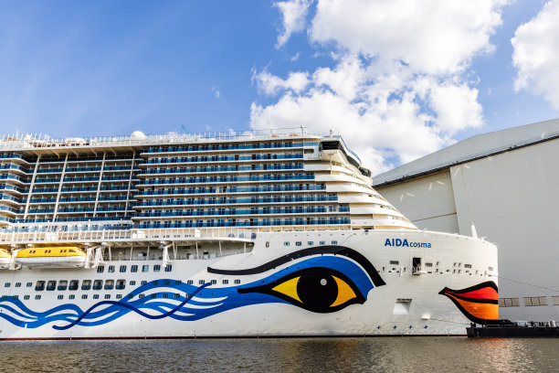 德国下萨克森州帕彭堡的码头迈耶图片下载