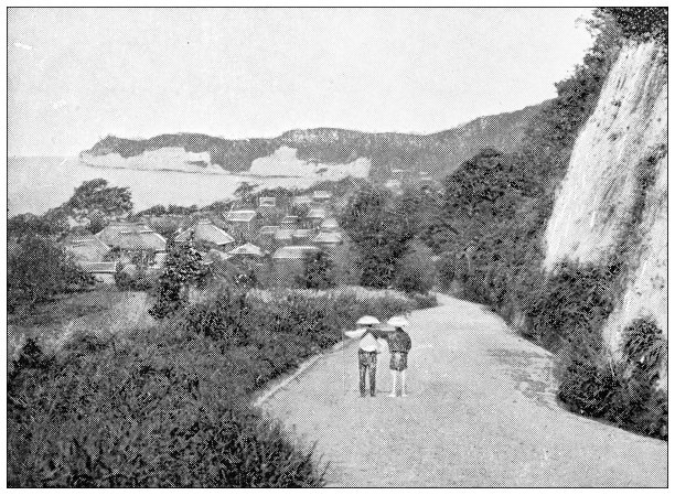 古老的日本旅行照片:密西西比湾，横滨图片下载