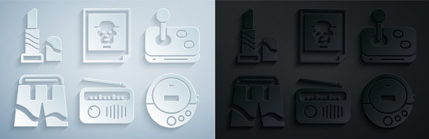 设置收音机与天线操纵杆短或裤子图片下载