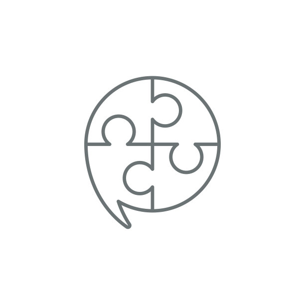 拼图语音气泡图标图片下载