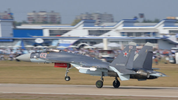 苏霍伊苏-35侧翼- e战斗机，俄罗斯空军图片下载