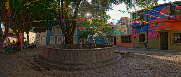 普埃布拉市的历史中心图片下载