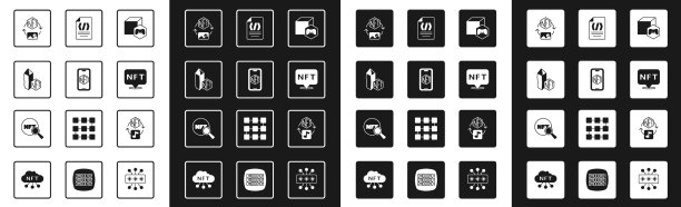 NFT数字加密艺术商店APP手机图片下载