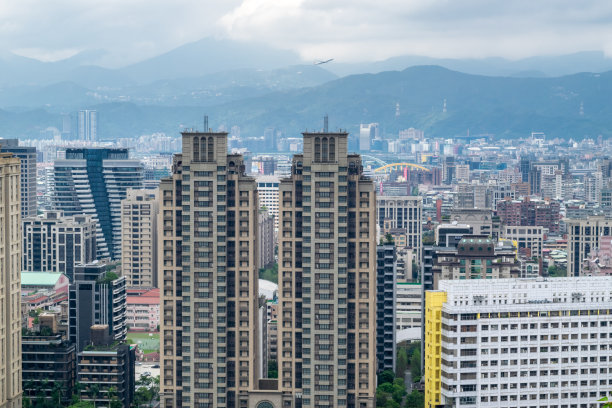 台北天际线与社区图片下载