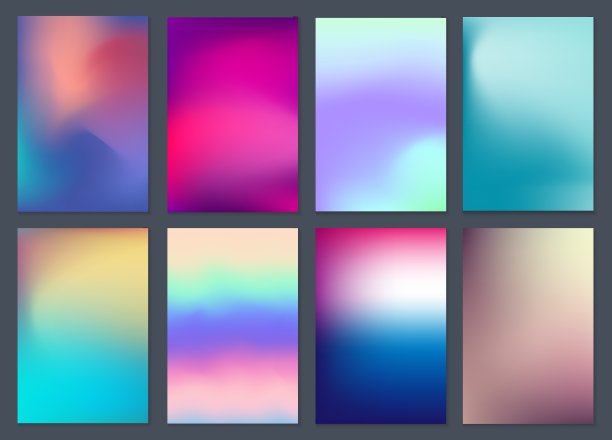 抽象模糊彩色背景图片下载