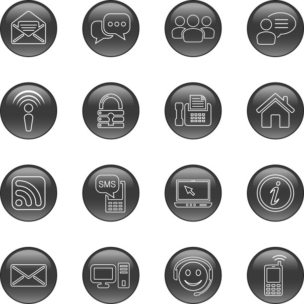 网络和通讯图标图片下载