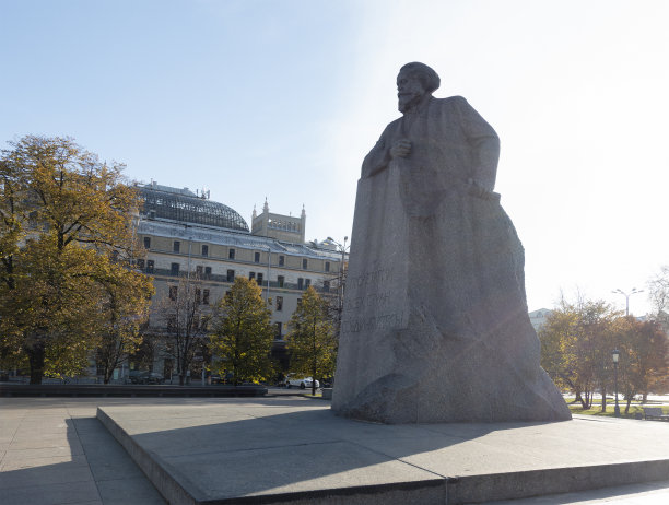 莫斯科卡尔·马克思纪念碑图片下载