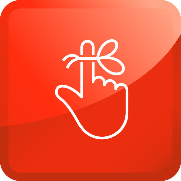 手指图标上的提示字符串图片下载