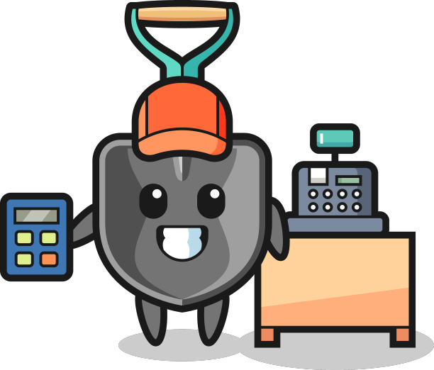 铲字当出纳图片下载