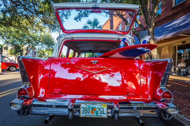 1957年雪佛兰BelAir旅行车图片下载