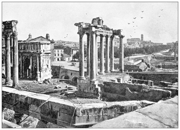 罗马古玩旅行照片:罗马论坛图片下载