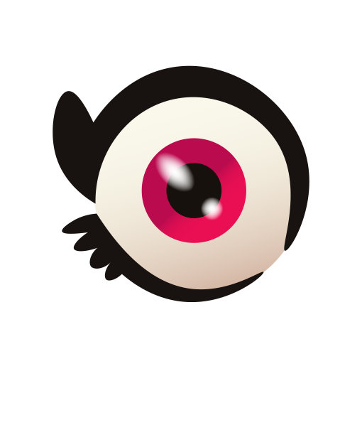 眼睛的海报设计图片下载