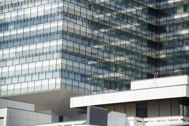 德国，巴登-符腾堡，斯图加特，斯瓦比亚GENO-Haus户外办公大楼图片下载