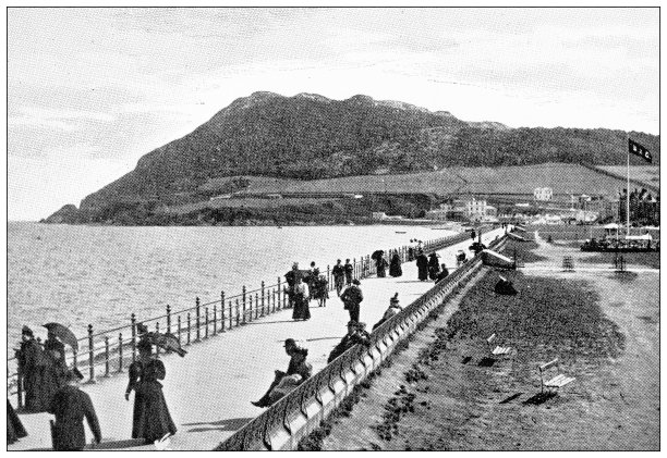 爱尔兰的古玩旅行照片:长廊，布雷图片下载