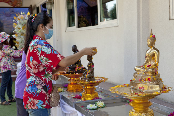 泼水节,曼谷图片下载