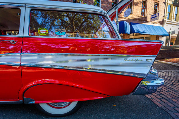 1957年雪佛兰BelAir旅行车图片下载