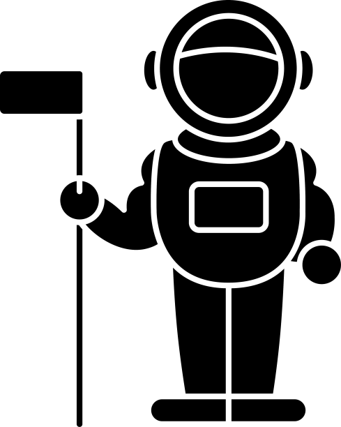 宇航员标志符号图片下载