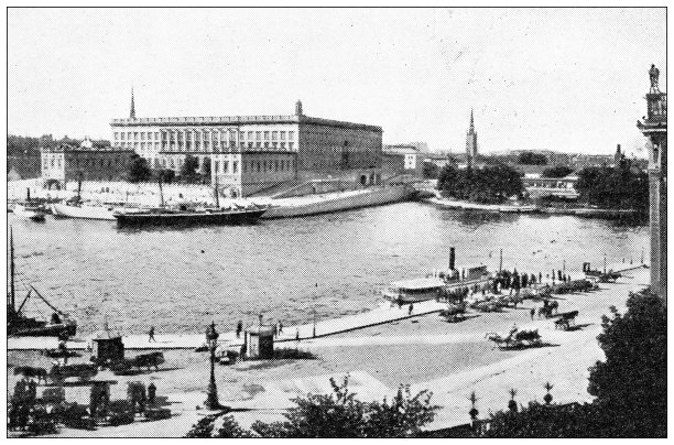 古色古香的瑞典旅行照片:诺斯特姆和皇家宫殿图片下载