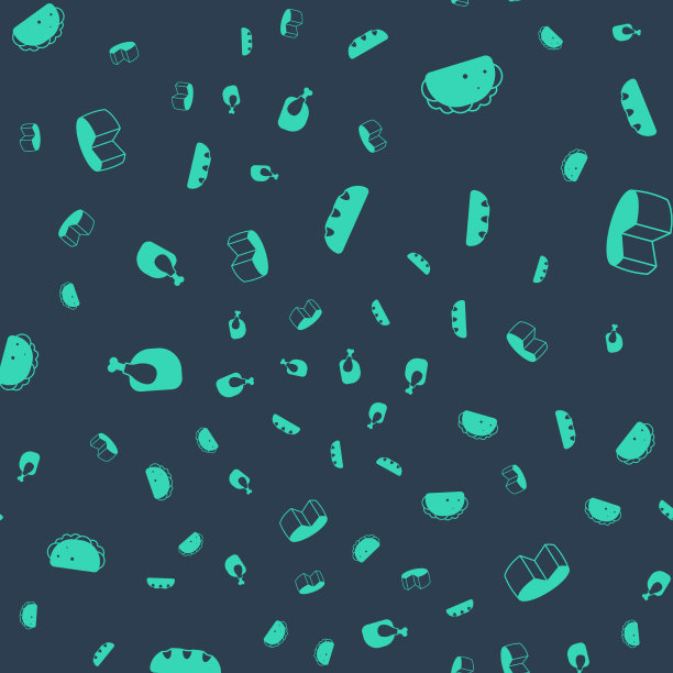 设置面包卷玉米饼烤火鸡图片下载