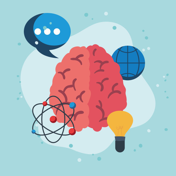 大脑和教育图标图片下载