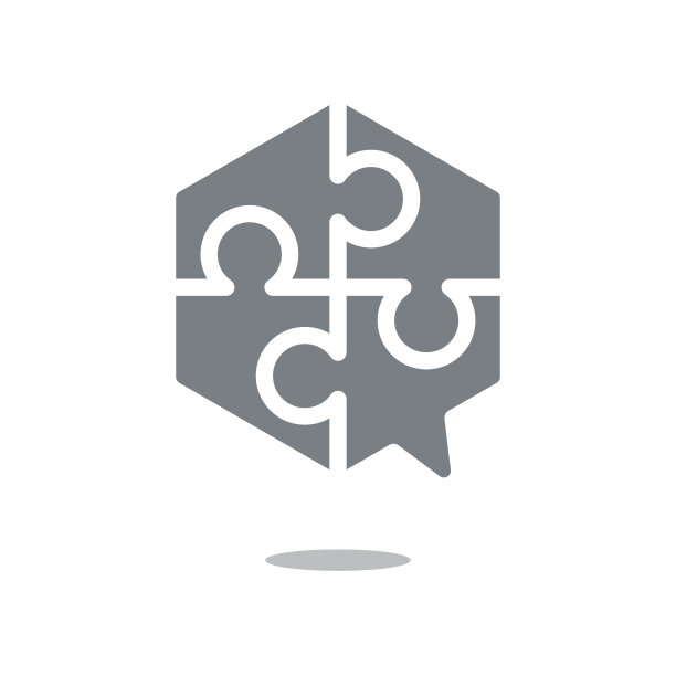 拼图语音气泡图标图片下载