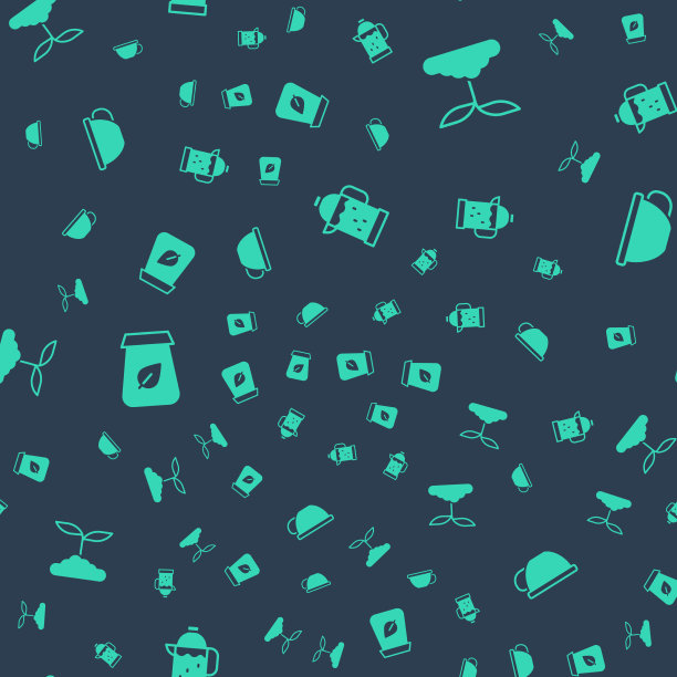 设置法压茶叶包装和杯中图片下载