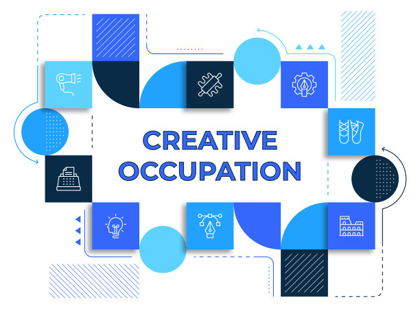 创意职业网页横幅模板图片下载