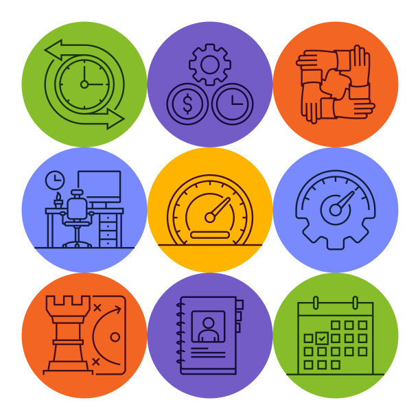 时间管理行图标设置图片下载