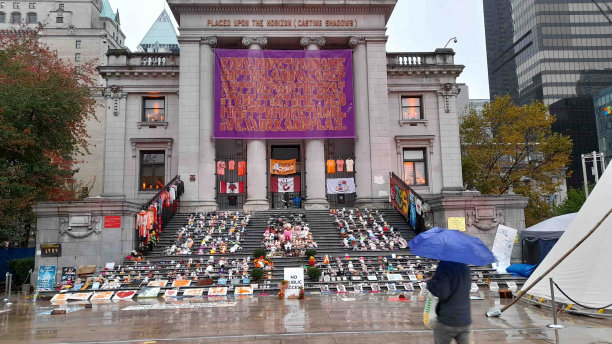 温哥华美术馆，加拿大，北美图片下载